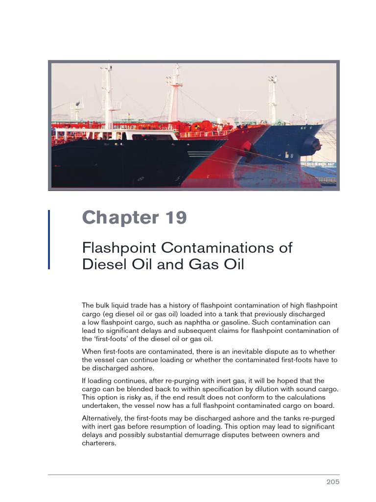 Flashpoint Contaminations of Diesel Oil and Gas Oil PDF Diesel Fuel