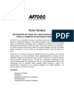 Ficha Tecnica AF7000 RetardanteForestal