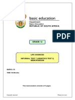 Genetics Test 2 Memo