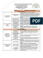 FCE III Dosificación de Aprendizajes 2022-2023