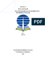 Tugas I - Kebijakan Dan Pengembangan Kurikulum Pendidikan Dasar.