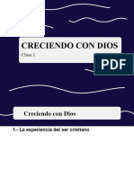 CLASE 1 Creciendo Con Dios