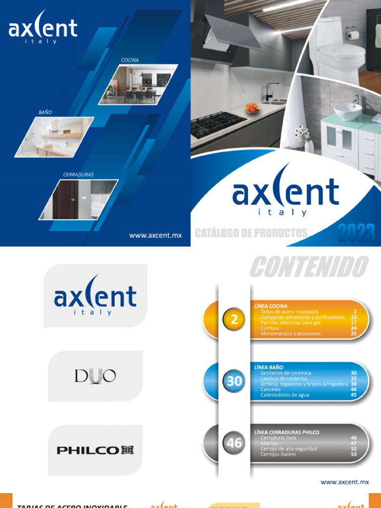 Catalogo Axcent 2023 | PDF