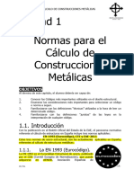 Ud1 (Subrayada) - Normas para El Cálculo Construcciones Metálicas