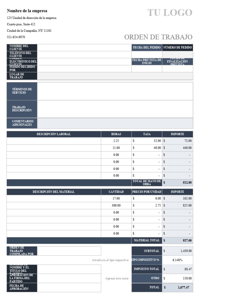 IC-Maintenance-Work-Order-27207_ES | PDF