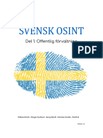 Svensk OSINT