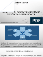 Assistência de Enfermagem em Urgência e Emergência