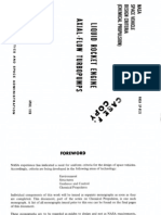 Liquid Rocket Engine Axial Flow Turbo Pumps