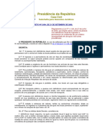 DECRETO Nº 5.904, DE 21 DE SETEMBRO DE 2006 - REGULAMENTA LEI CÃO-GUIA 11.126 DE 2005