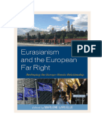 Eurasianism and the European Far Right Reshaping the Europe-Russia Relationship ( etc.) (Z-Library)