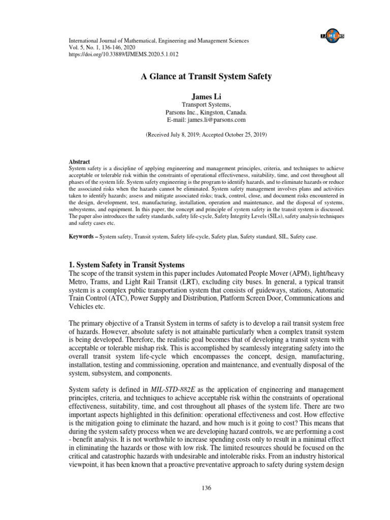 Safety Loop Circuit for Platform Doors | PDF | Reliability Engineering ...
