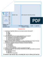 Evaluaciones de Decimo