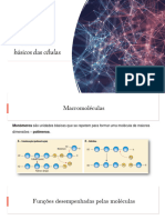 Constituintes básicos das células