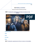 Fisica Y Mi Entorno Unidad I:: Estática y Movimiento