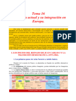 El Proceso de Transición A La Democracia y La Constitución de 1978.