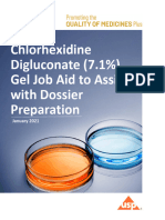 Chlorhexidine Gel 7 1 Gel Job Aid To Assist With Dossier Prep English