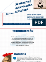 Teoría Marxista y La Política Boliviana