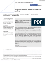 Intl J Gynecology Obste - 2022 - Moravek - Impact of A Single Session Psychosocial Counseling Intervention For Women With