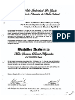 Nuevo Documento de Matricula