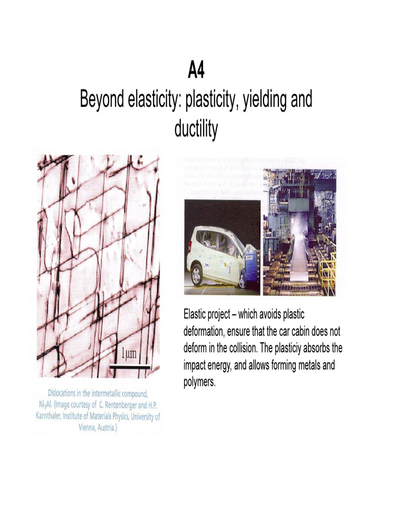 Understanding Plasticity and Ductility | PDF | Deformation (Engineering ...