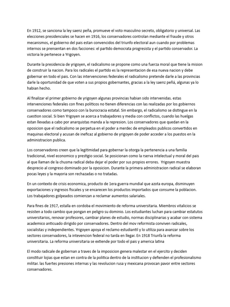 YRIGOYEN PDF Argentina Gobierno