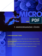 7.0 Mikroorganizmi I Covek