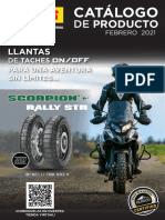 Catalogo Especializado de Llantas Pirelli