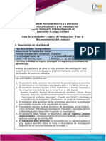 Guía de actividades y rúbrica de evaluación - Unidad 1 - Fase 1 - Reconocimiento del Contexto