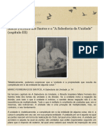 Νεκρομαντεῖον- Mário Ferreira dos Santos e a "A Sabedoria da Unidade" (capítulo III)