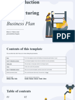 Cost Reduction in Manufacturing Industry Business Plan by Slidesgo