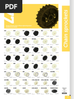 Chain Sprockets Movex 2021