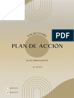 Plan de Acción Vacaciones