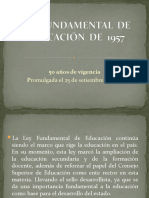 6-Ley Fundamental de Educacion de 1957