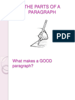 thepartsofaparagraph-101018113829-phpapp02