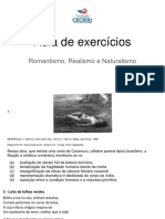 Literatura - Exercícios - 29 - 10