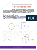 1- Paso a paso para dibujar la cabeza humana