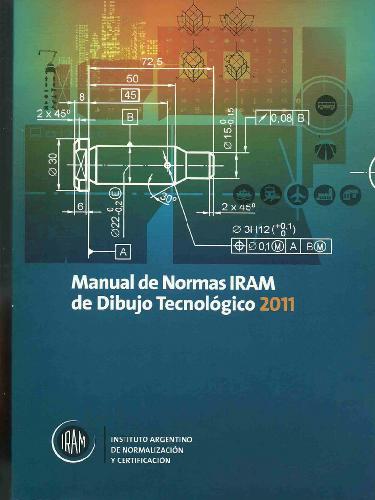 Manual de Normas IRAM Dibujo Técnico 2011 | PDF | Perspectiva (Gráfica ...