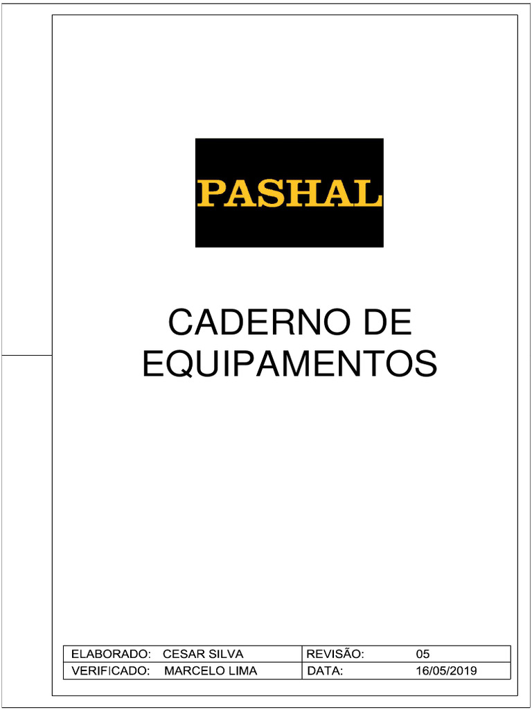 Equipamentos Pashal e Escoramentos | PDF | Unidades de medida