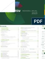 Memoria Anual CCU 2023