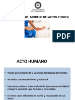 Acto Hum. Rel. Clinica