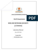 Practical - 11360603 - Web and Network Security.