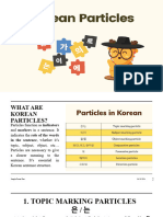 Korean Particle