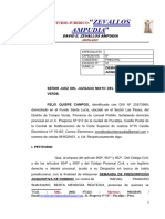 Demanda de Prescrippcion Adquiditiva Quispe Campos Felix