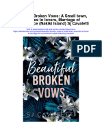 Beautiful Broken Vows A Small Town Enemies To Lovers Marriage of Convenience Nakiki Island SJ Cavaletti Full Chapter