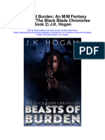 Download Beasts Of Burden An M M Fantasy Romance The Black Blade Chronicles Book 2 J K Hogan full chapter