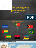 Aula - Língua Portuguesa Pelo Mundo