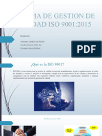 Sistema de Gestión de La Calidad ISO 9001