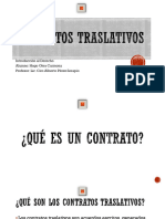 Contratos Traslativos