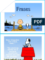 Snoopy - Pensamentos