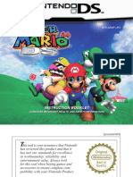 Super Mario 64 DS Instruction Booklet